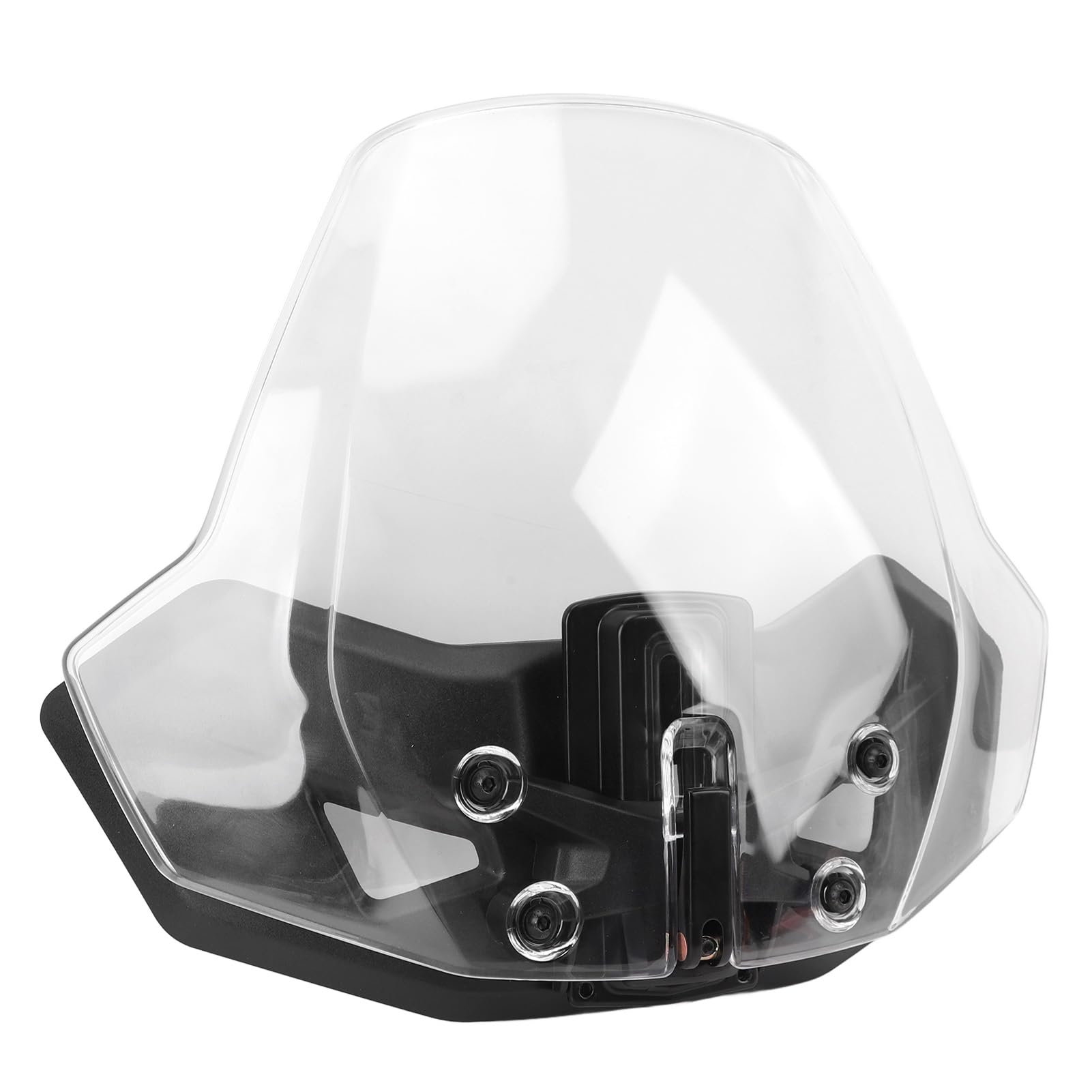 Einstellbare Windschutz Scheibe 219401032 PC Aero Dynamisch Erhöht Komfort Sport Wind Bildschirm für Ryker 600 900 Rally Sport Verstellbare Sport Windschutz Scheibe (Transparent)