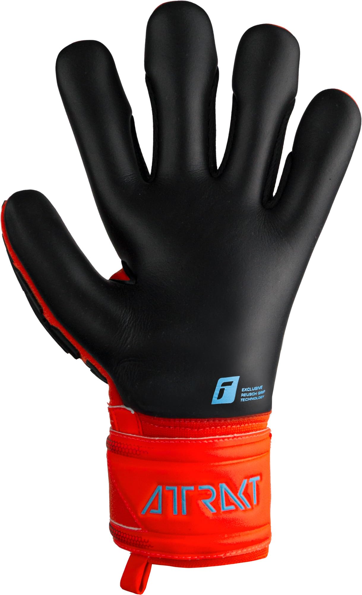 Reusch Torwarthandschuhe Herren Erwachsene | starker Grip, Stabilität & perfekte Passform | atmungsaktiv | für Training & Spiel | Kunstrasen & Naturrasen |Größe 7,5-12 | Attrakt Freegel Silver