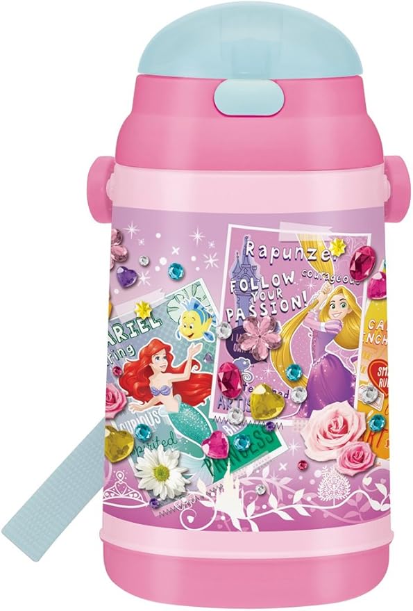 Amazon 保冷 ストロー付き 水筒 ボトル 400ml プリンセス 15 ディズニー 保冷水筒 Ssh4c 水筒 マグボトル オンライン通販