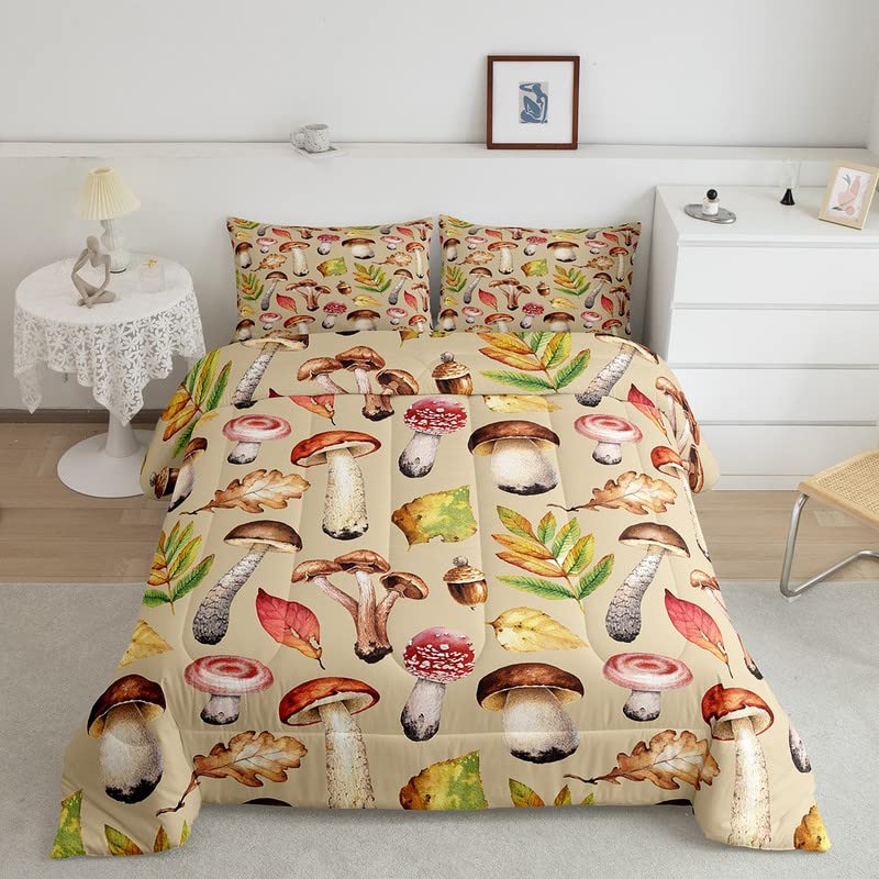 Boho Rainbow Comforter Set Queen - 3 Piece Kids Bedding With Stars, Sun, Moon & Butterflies