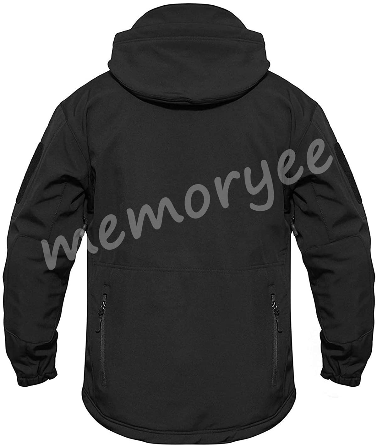 Memoryee Hombres Chaquetas Softshell Exteriores Forro Polar Impermeables Abrigos Tácticos Militares Cálidos Camuflaje Abrigo