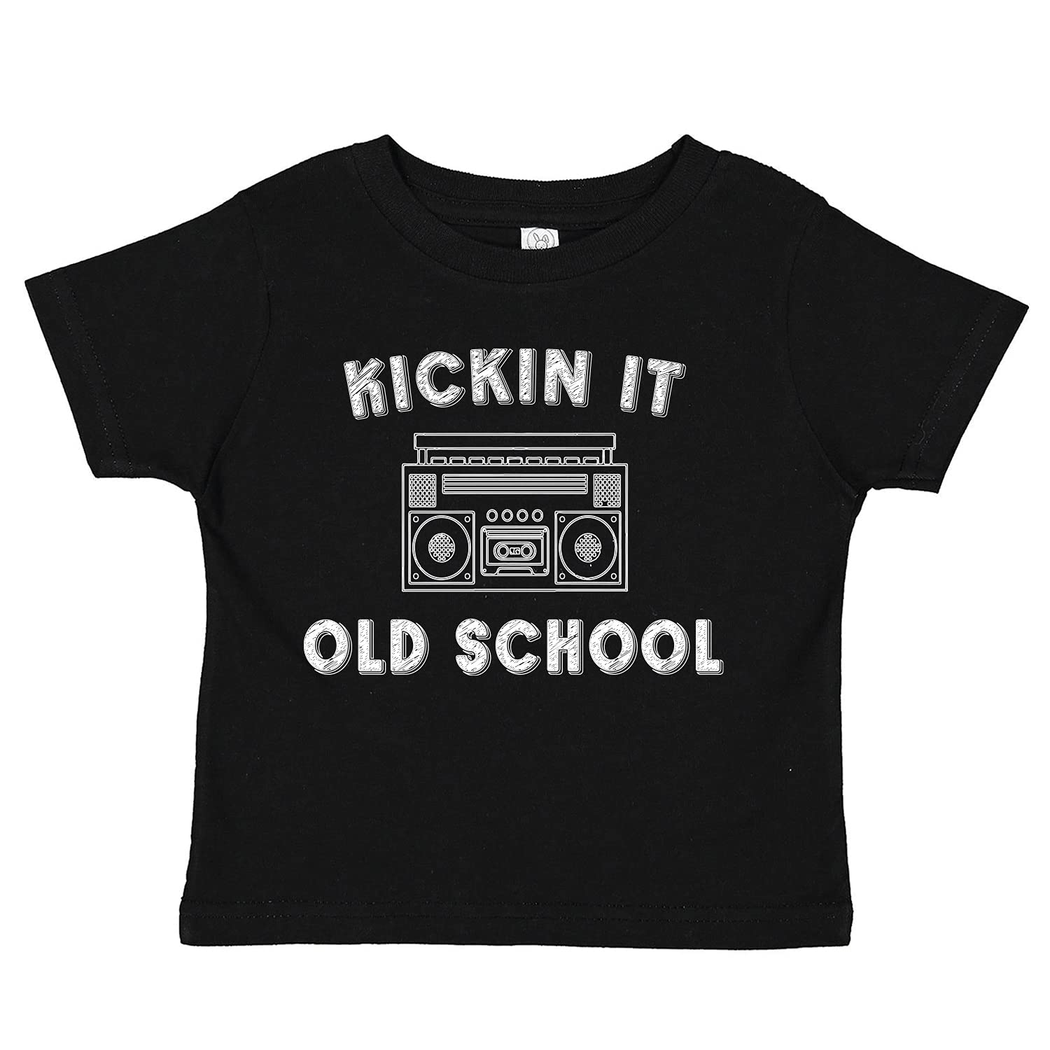 Tees & TailsTees & Tails Kicking It Old School 90's Boombox Baby Tee Shirt (Infant and Toddler Sizes)