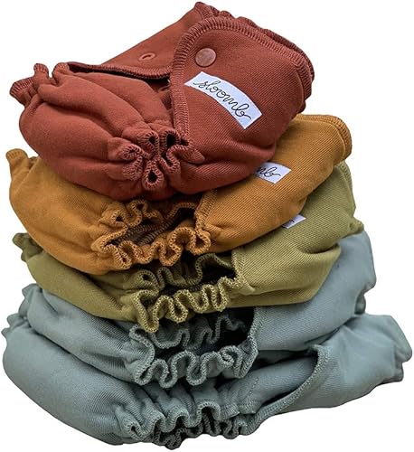 Miniatura 2 de Sloomb Pañales ajustados de vellón de bambú durante la noche