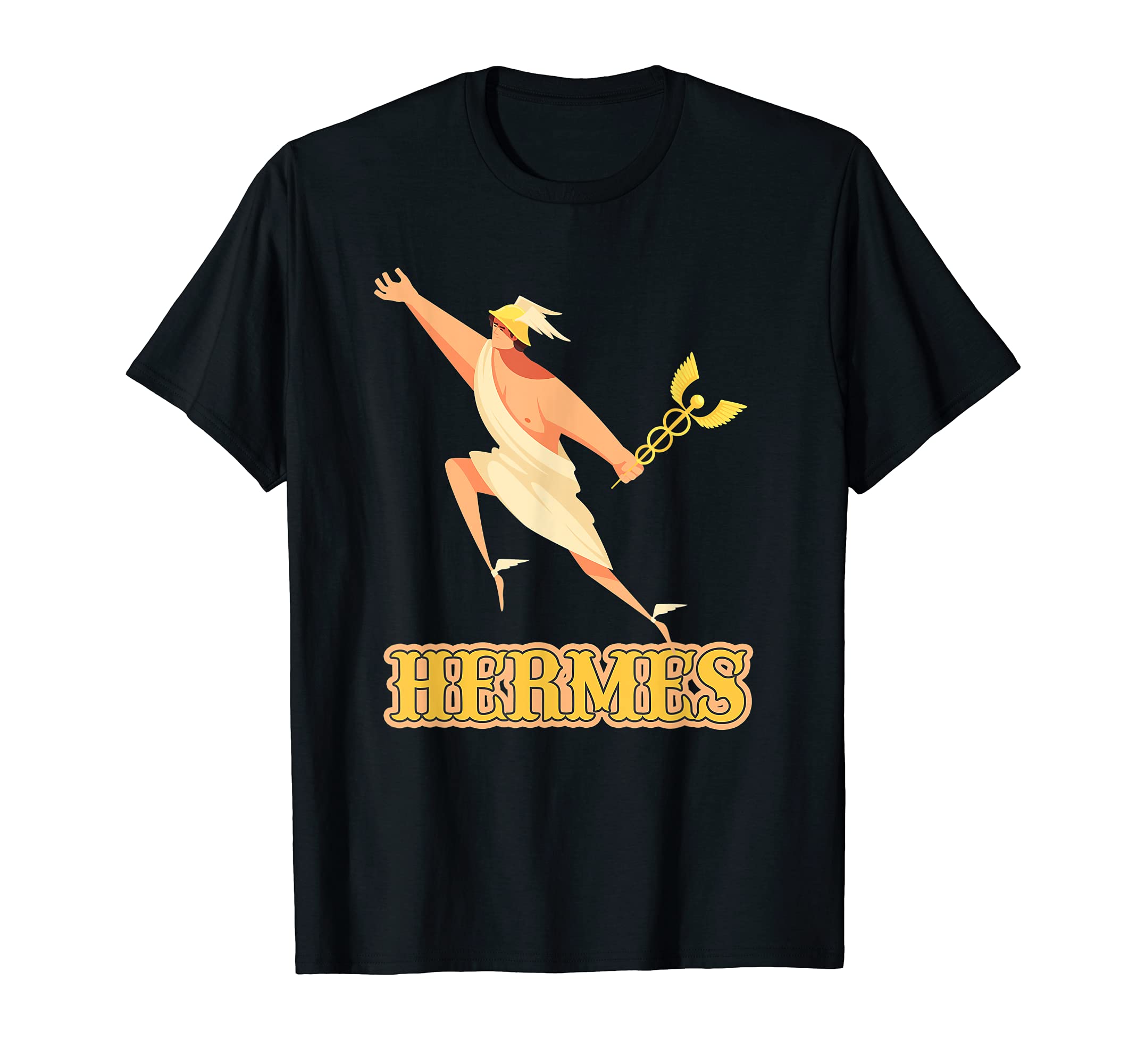 Ancient Greek Mythology Gods Gift Co.Hermes Greek God Protector of Messengers T-Shirt