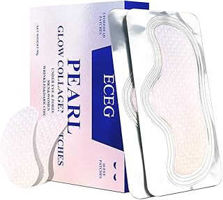 Forehead Wrinkle Patches Forehead & Under Eye Patches with Pearl- 15 PCS, Reduce Dark Circles, Puffy Eyes & Forehead Wrinkles - Ultimate Anti-Aging & Anti Wrinkle Solution by ECEG