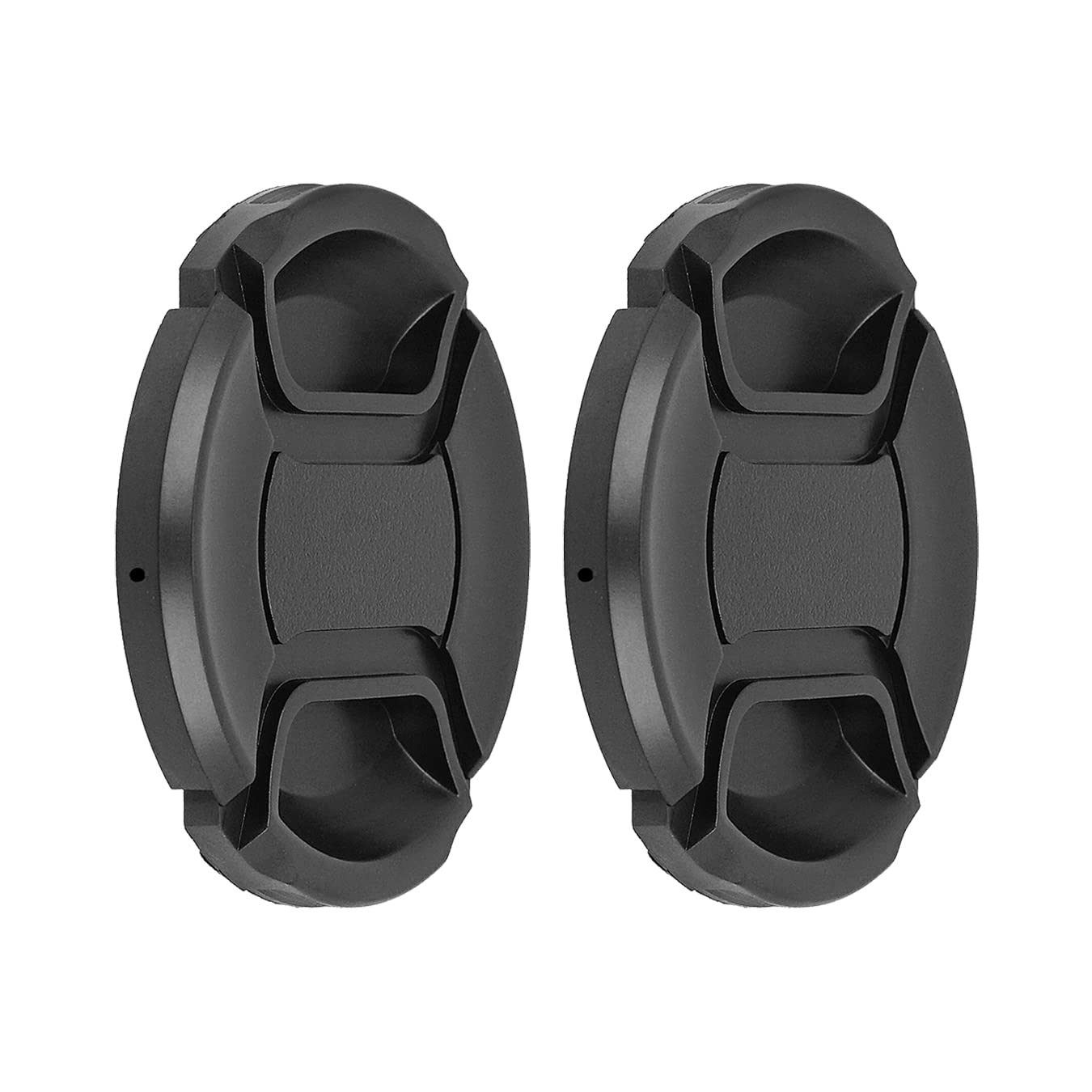 SIOTI 62mm Lens Cap (2 Packs), Camera Lens Cover, Compatiable for Almost All Brands of Lenses(62mm)