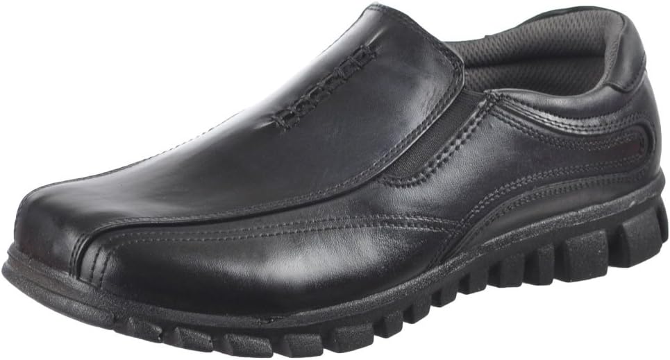 Deer Stags boys Stadium - K loafers shoes, Black, 5 Big Kid US