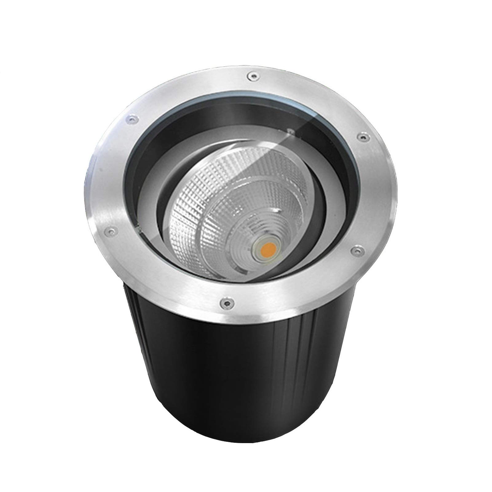 Spot LED encastrable extérieur en acier inoxydable 304 haute finition