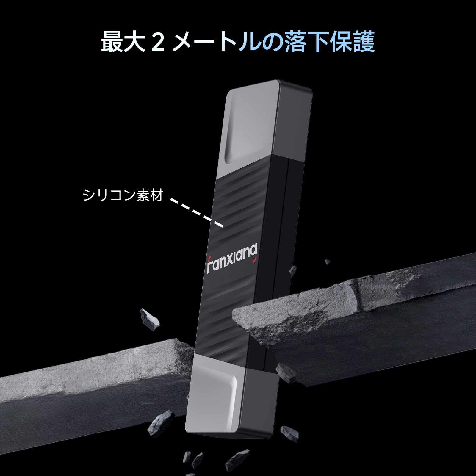 Amazon | fanxiang 外付けSSD 1TB【最大読込550MB/s】Type-A/Type-C 両対応 USB3.2 Gen2  スティック型 超小型 コンパクト 2-in-1ポータブル ssd Win/Mac Android iPhone15シリーズ対応 F397正規保証品  メーカー5年保証 | fanxiang | 外付SSD 通販