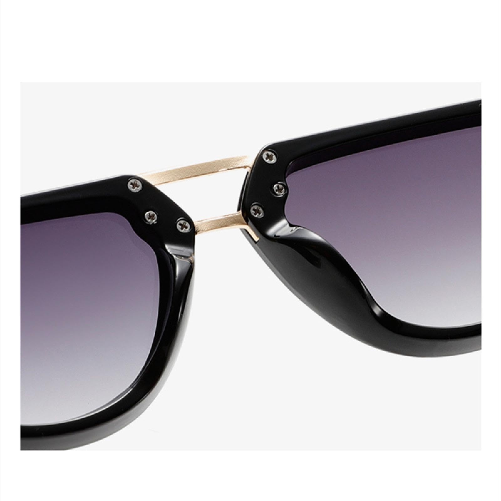 Gafas de sol retro pequeñas ovaladas de lujo para mujer, con remaches de moda, UV400, estilo punk para hombre.