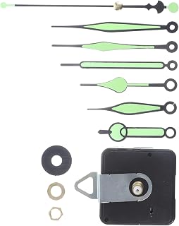 Silent Clock Movement Kit with Glow Dark Clock Quartz Mechanism for Wall Easy to Install Durable Motor Parts for Custom