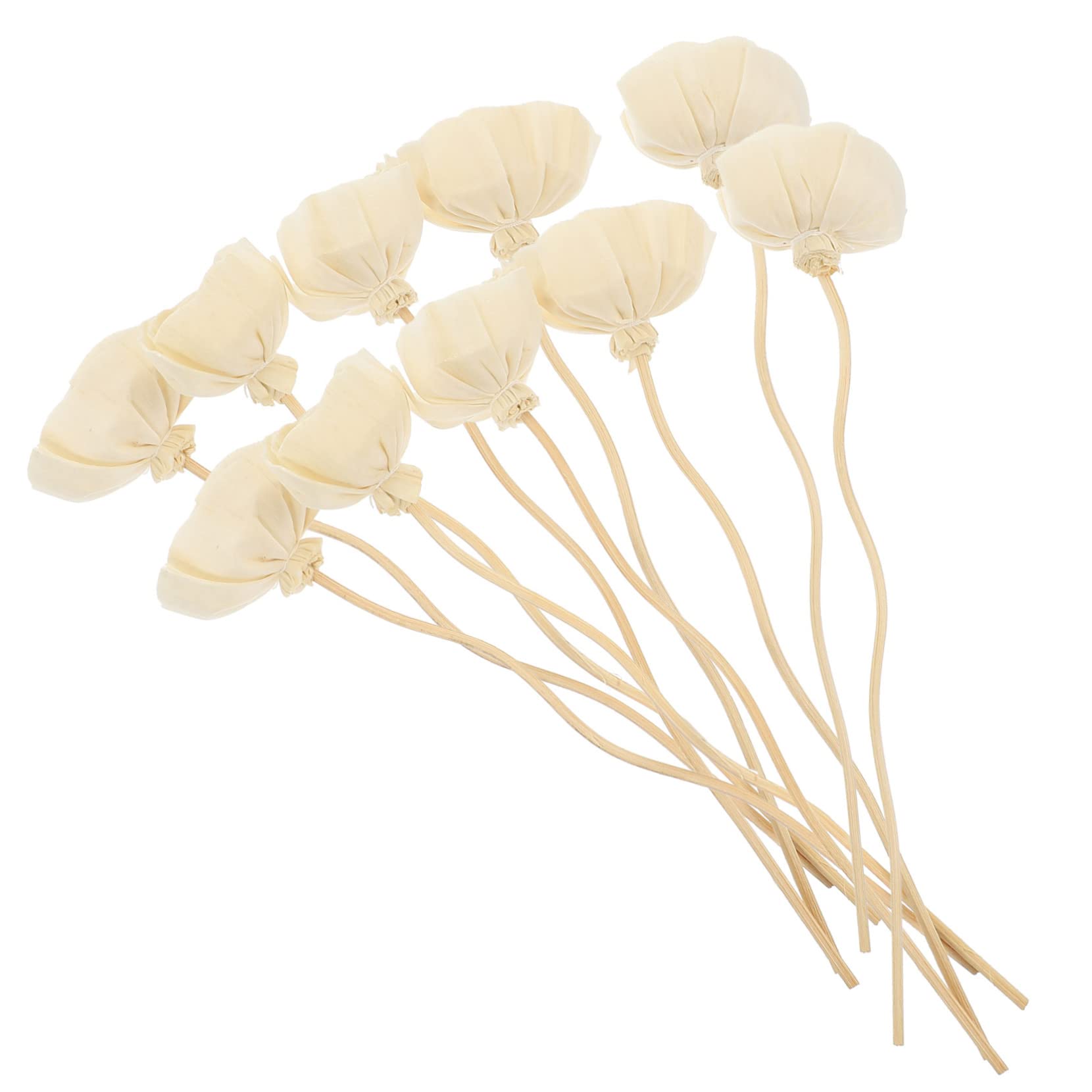UKCOCO Varillas Floral Difusor De Aromas Sustituibles Decoración Interior 10 Piezas*4