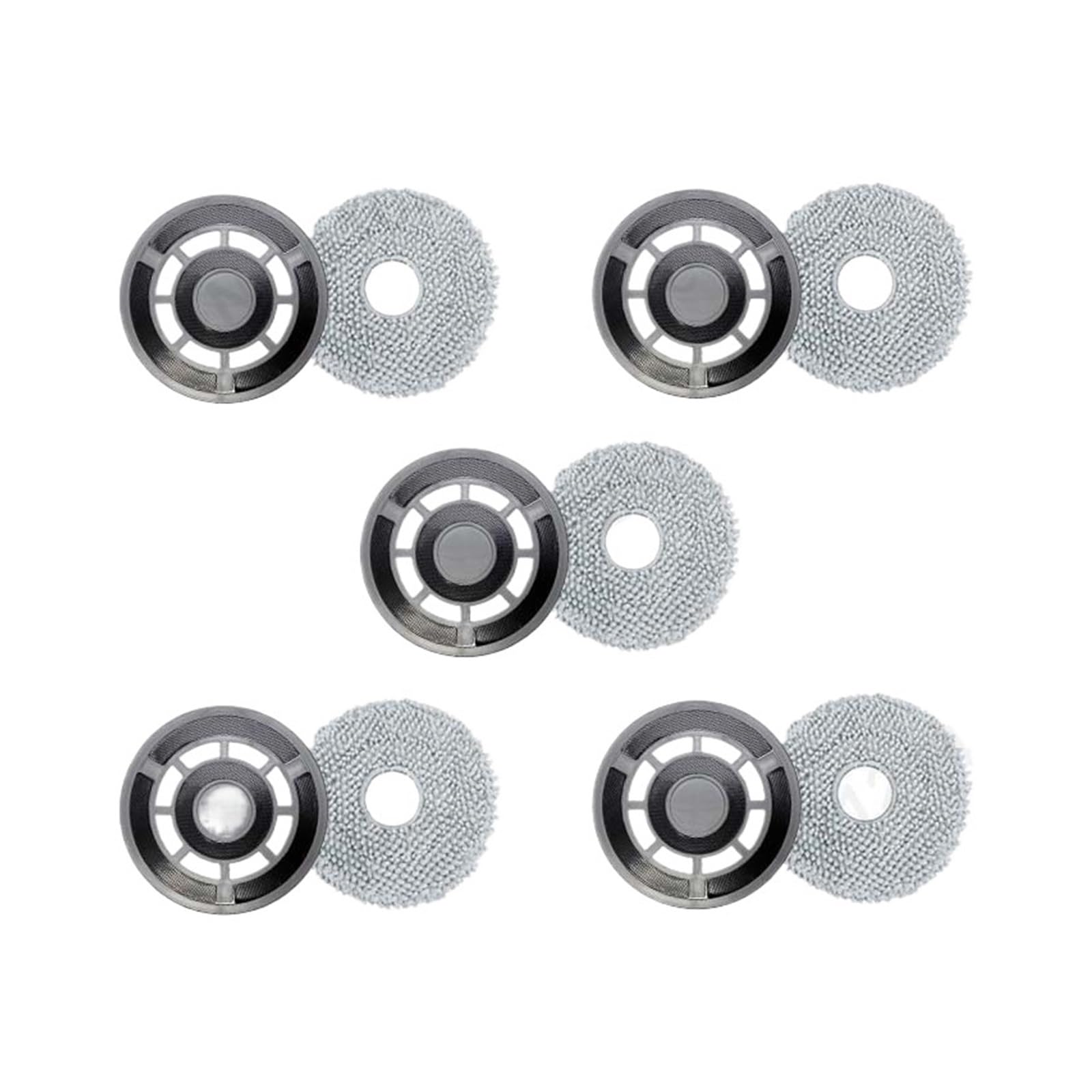 X psblty Mop Stand/Cloth,Compatible For Roborock，P10 Pro P10S Pro Q Revo Maxv QRevo Pro(5-Piece Set)