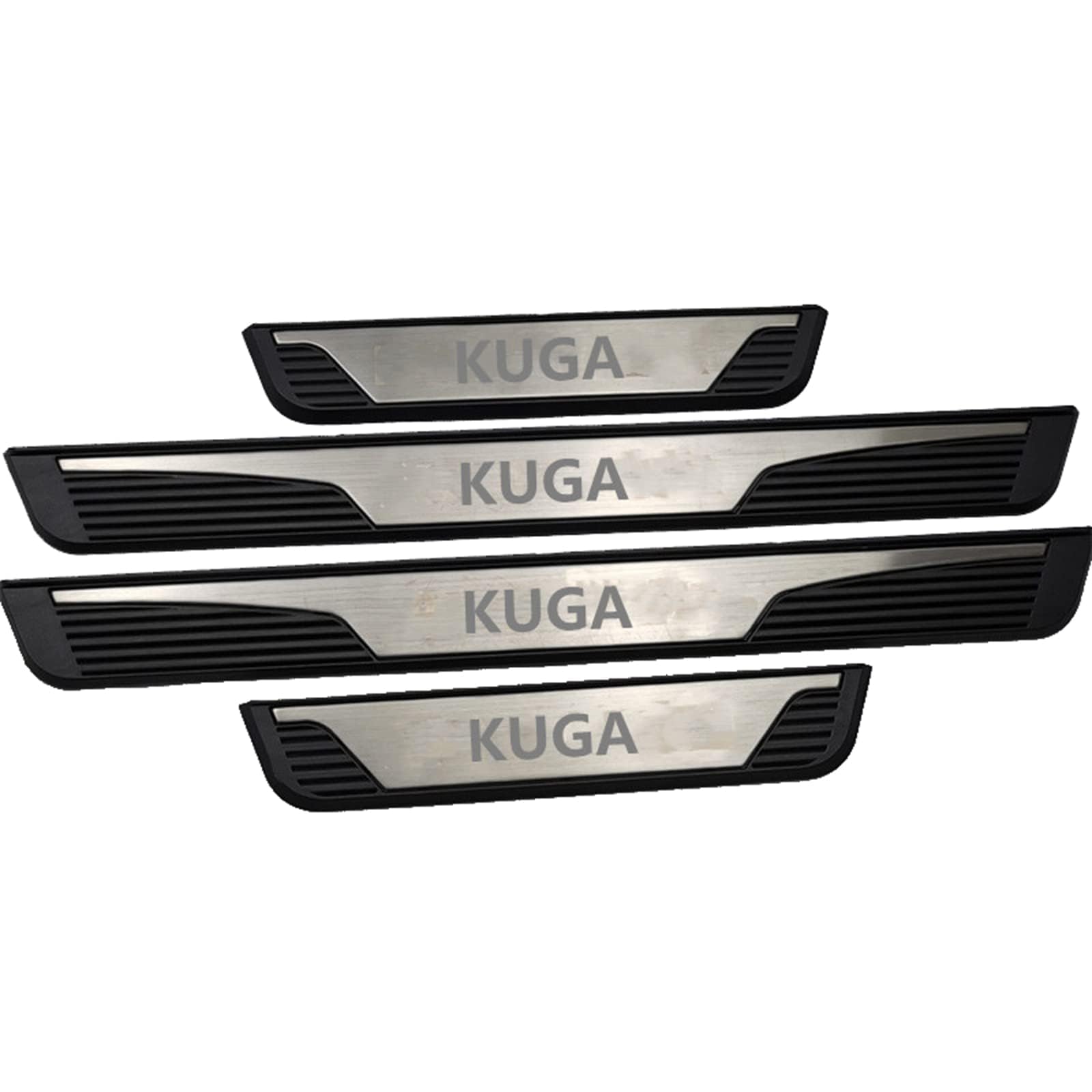 Einstiegsleisten Schutz Für Mitsubishi ASX 2023-2025 - 4-tlg. Edelstahl Set Schwarz