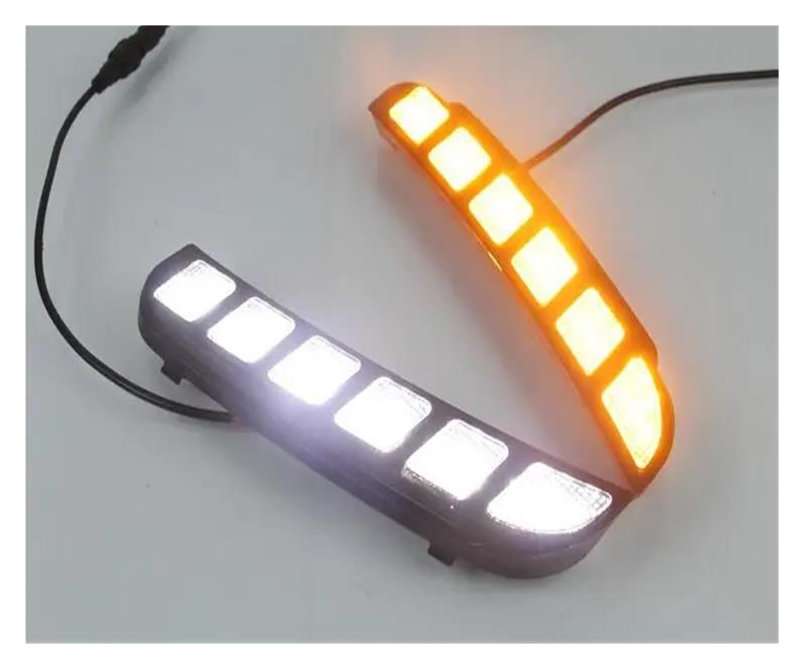 Car Turn Signal Lights for for Explorer 2016 2017 with Turn Signal &amp; Dimming Style Relay CAR DRL 12V Daytime Running Light Daylight Fog Lamp Blinker Lights