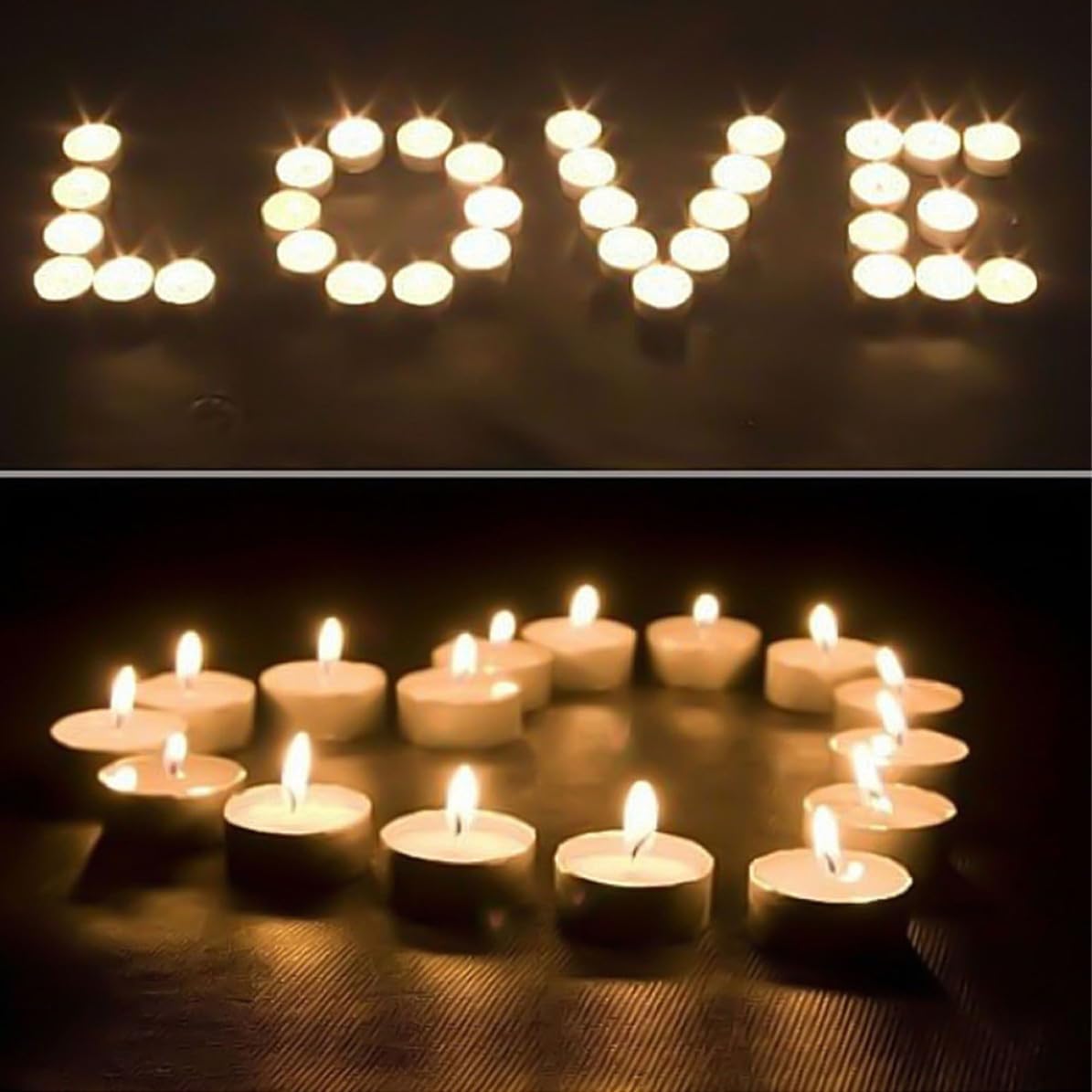 Gadpiparty 100pcs White Round Smokeless Tea Warmer Candles Lightweight Wax and Aluminum Small Candle for Wedding Supply and Daily Use with Artistic Atmosphere