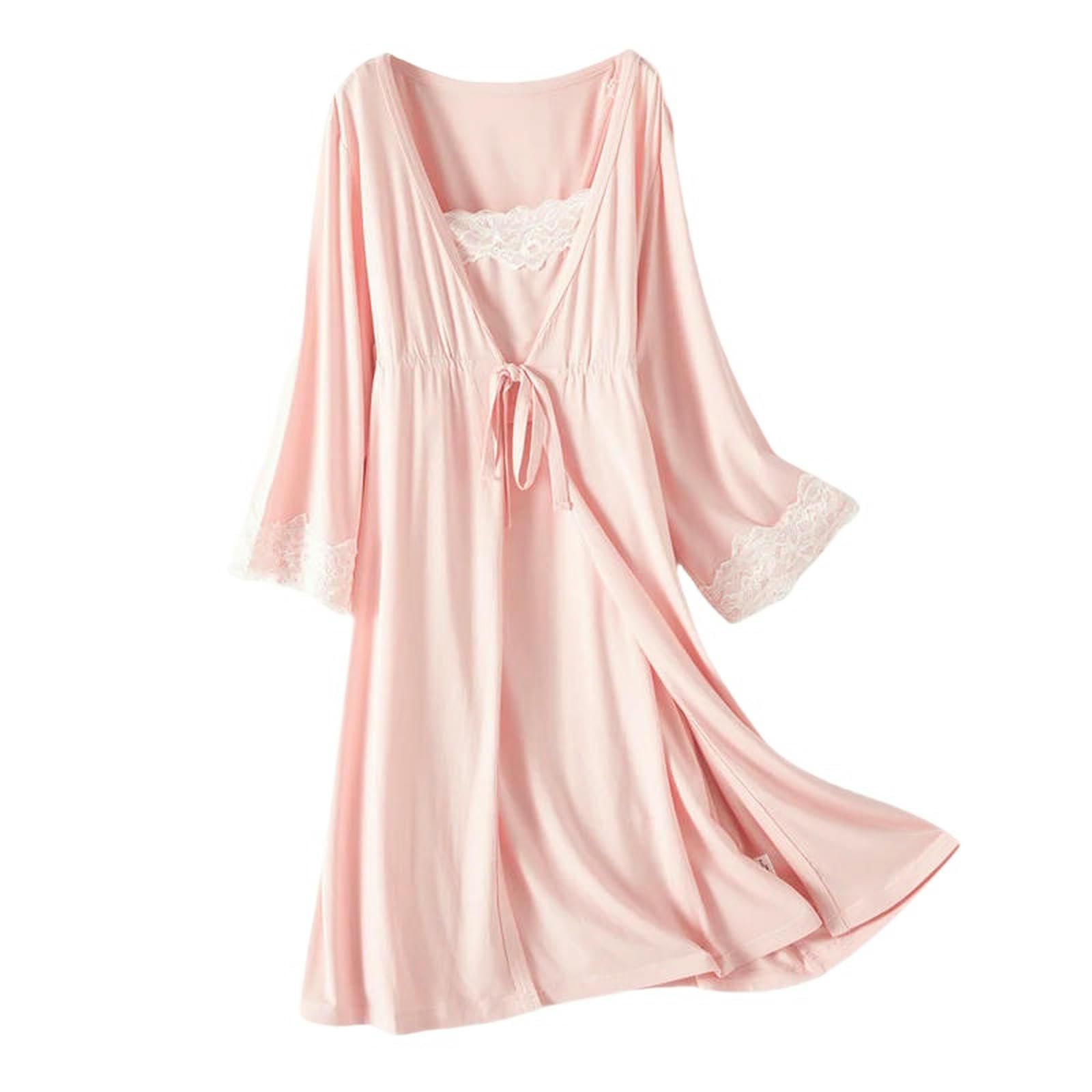 Maternità Consegna Pjs Maternità Robe Camicia da Notte Donne Incinte Allattamento Biancheria Da Notte Pigiama Pizzo Abiti Da Notte
