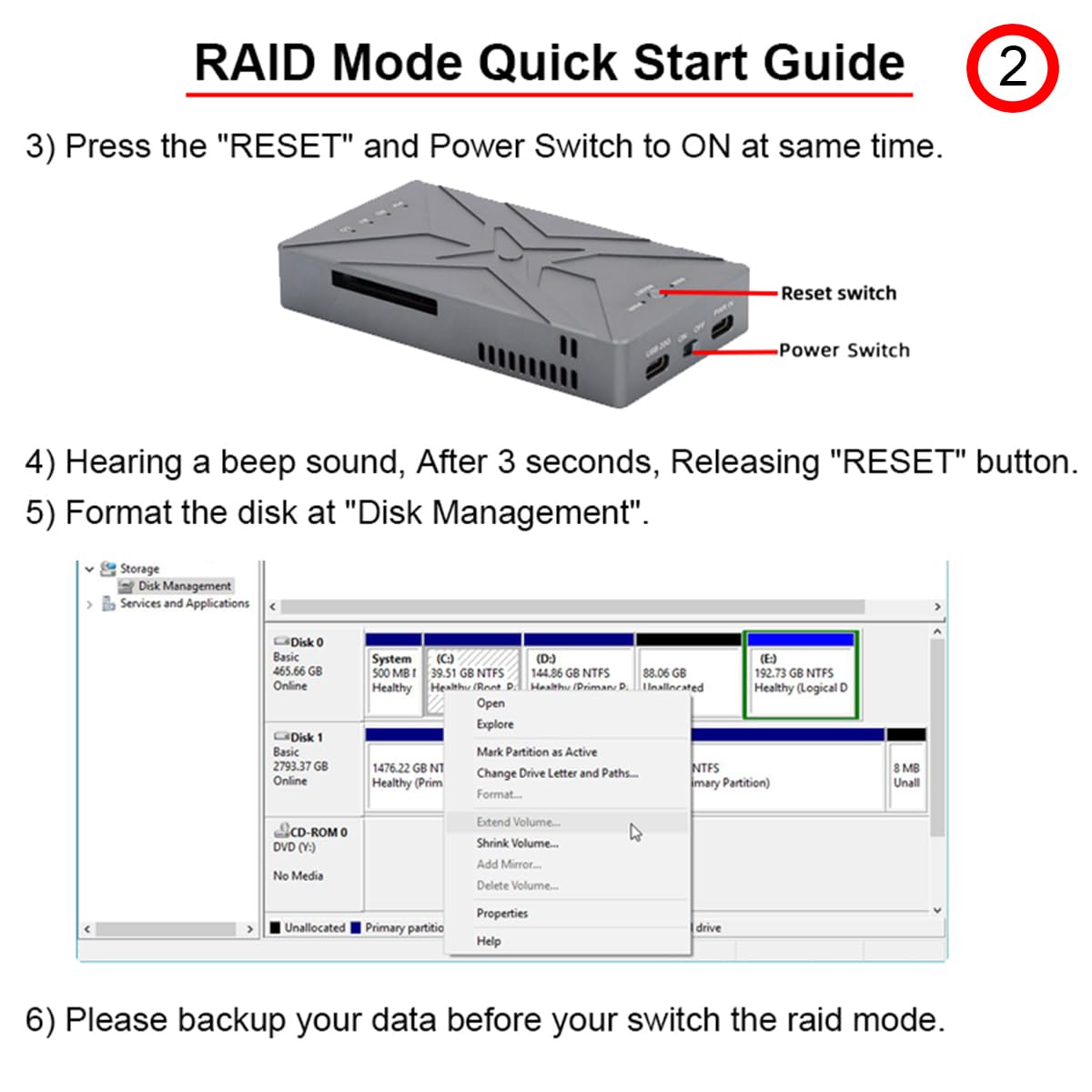 CY USB4.0 20 Gb/s Dual NVME M.2 NGFF M-Key do USB-C Type-C Raid0 Raid1 JBOD duża obudowa z wentylatorem Raid0 Hyper Adapter