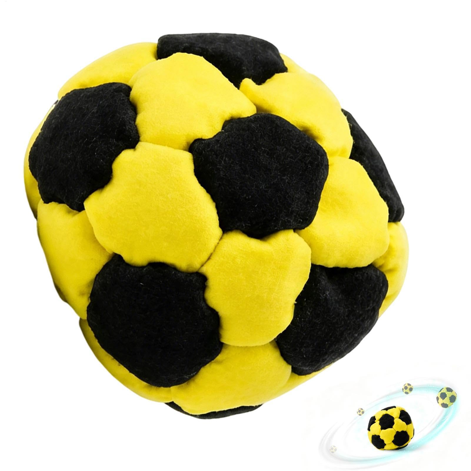 Sac de football tricoté jeux de lanceurs motifs football jeunesse sacs jeter convient aire jeux camping fêtes école arrière-cour jeux plein air