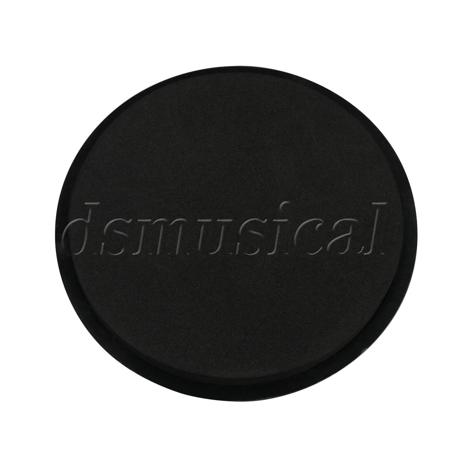 Black Plastic Rock Stop End Pin Stand Holder W/Golden Insert for Cello Bass