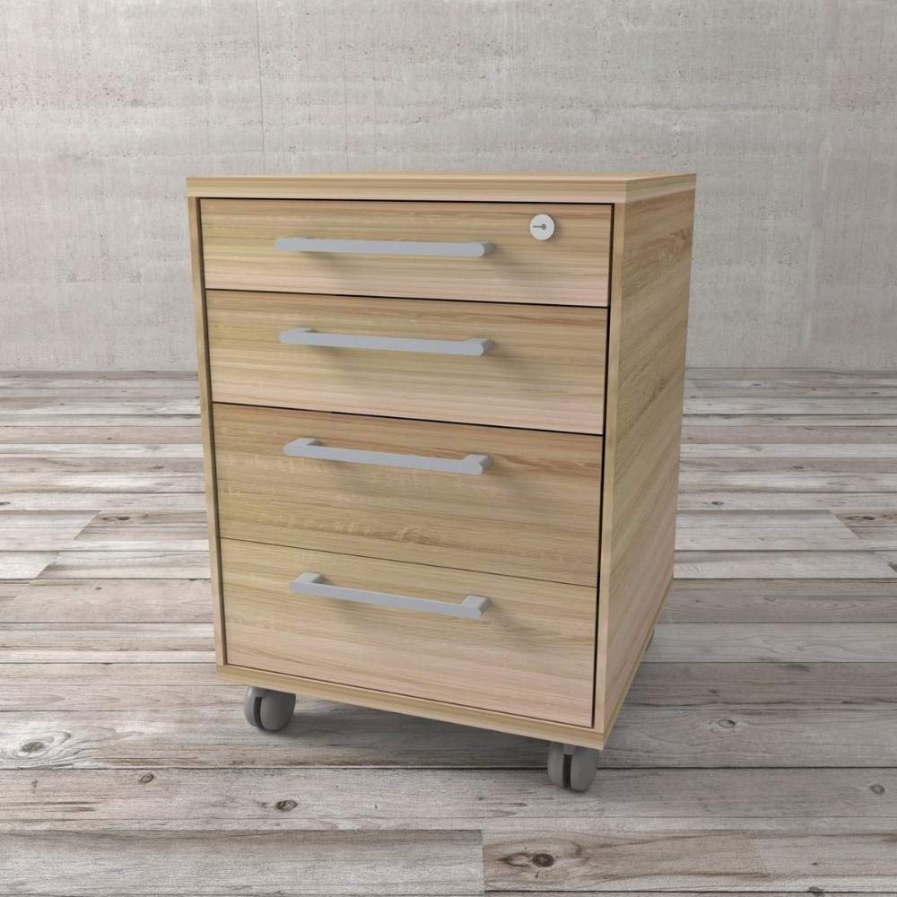 Tvilum Prima Mobile Cabinet, Oak, 80419