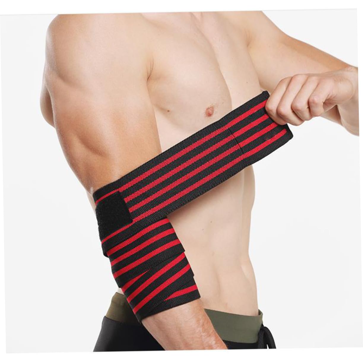 1 Pair Elbow Protector Strap Thickened Support Bands for Fitness Enhanced Compression for Injury Prevention for Weightlifting and Sports Activities Stylish Design
