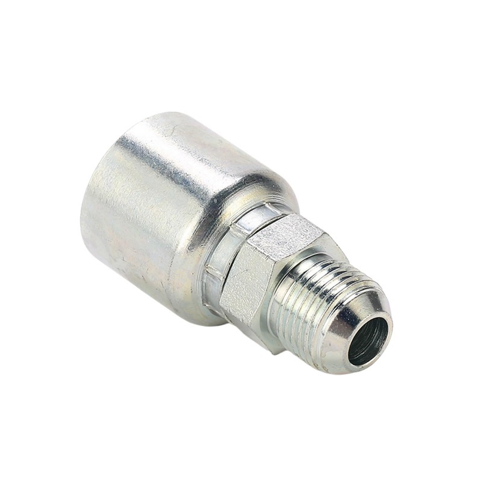 Conexiones JIC macho 16711-06-06PKAST con cono de 74 grados de acero al carbono