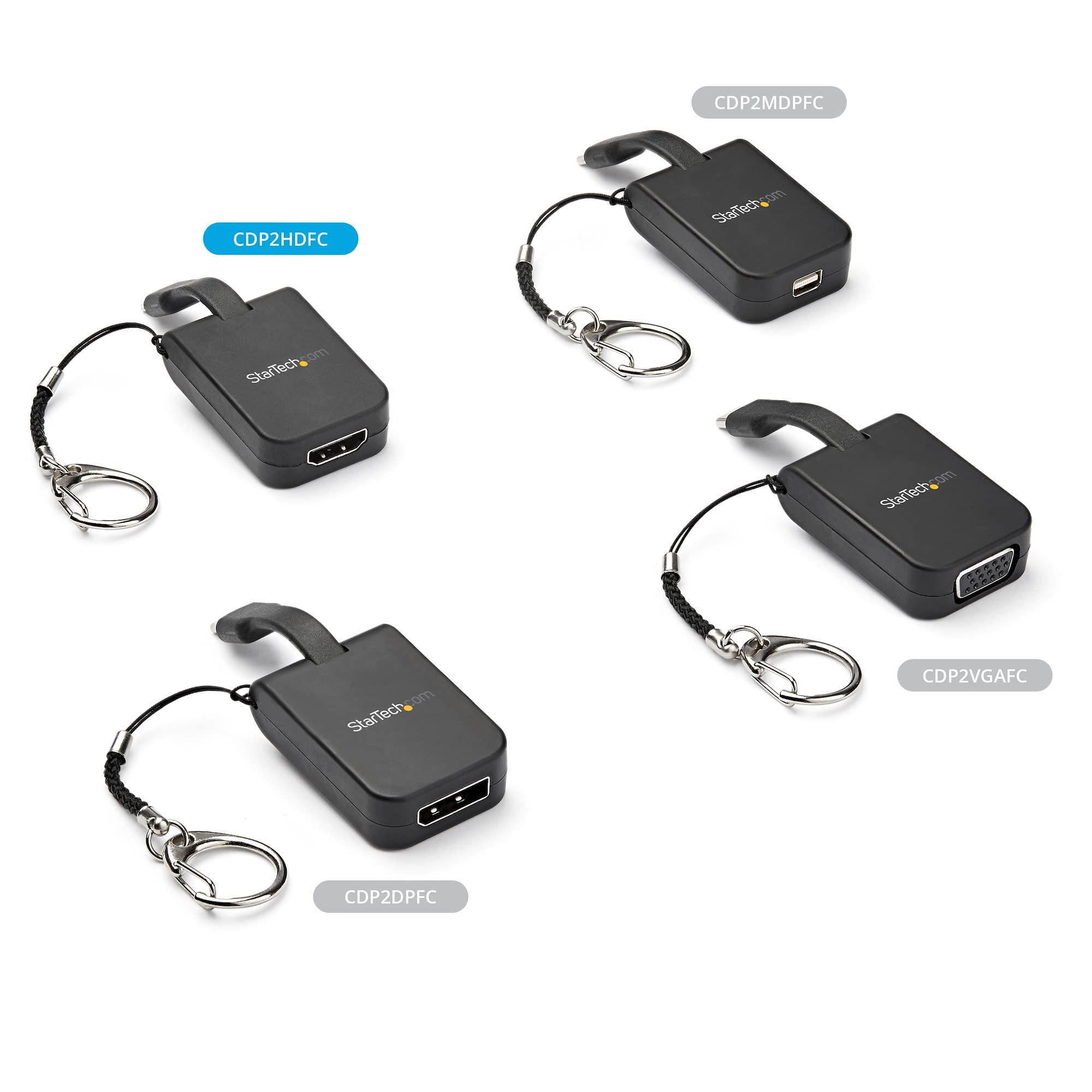 Amazon | StarTech.com 携帯型USB-C - HDMIアダプタ クイックコネクト