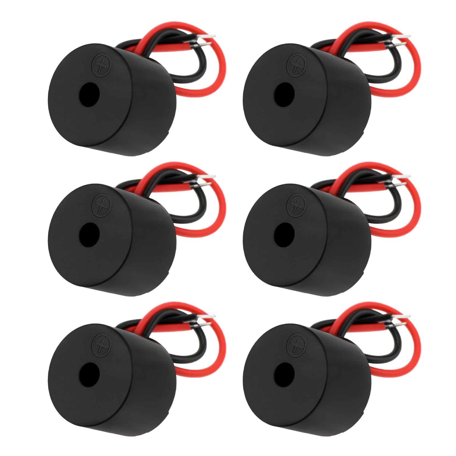 OTOTEC 6Pcs Golf Car Turn Signal Reminder Beeper 12V 25mA Electronic Buzzer Suitable for Club Car Motorcycle ATV Compatible with E-Z-GO Compatible