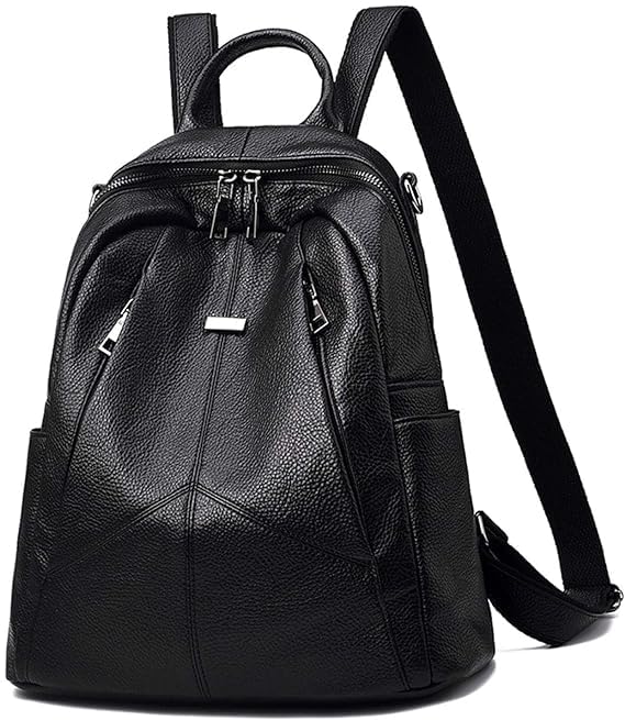 Alice Stylish Leather Backpack Handbag Shoulder Bag Sling Bags for Women and Teens Girls | College | Travel | Work | Office | Birthday | Gift | Wife | Rakhi Gifts for Sisters (b blk) (B0D7ZW5GH7) Amazon Price History, Amazon Price Tracker