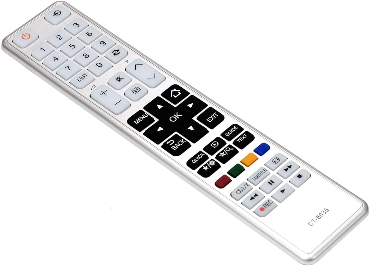Vinabty CT-8035 CT8035 TV Remote Control fit for TOSHIBA 48L3433 32W3453DB 40L3451DB 40L3453DB 40L3455DB 32D3453DB 40L3453DB 32W3451DB 32D3453DB - Image 4