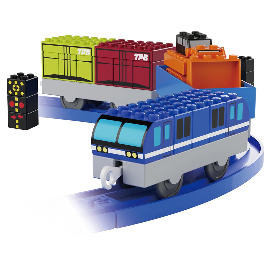 Plarail Takara Tomy Block Cargo Train Set Building Toy Ages 3 Up Japan