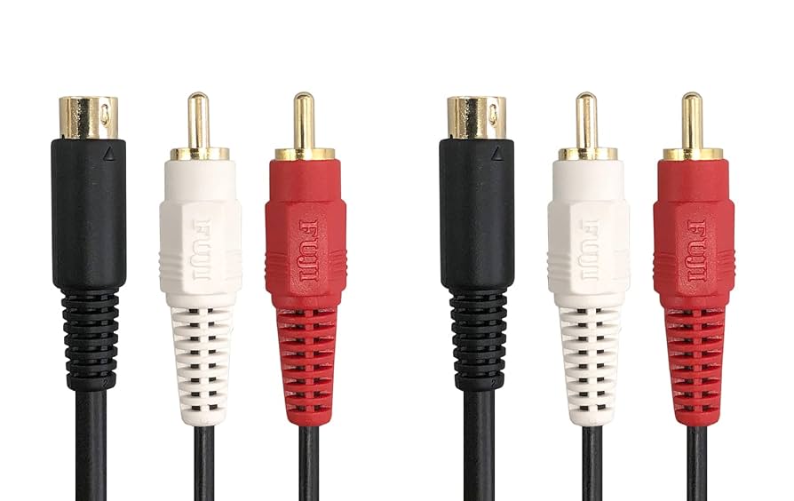 新品‼︎SF S端子AVケーブル Amazon | フジパーツ S端子ケーブル 1m S端子AVケーブル 1m 高