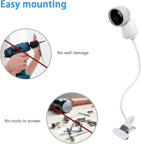 Miniatura 4 de HOLACA Soporte de clip para monitor de bebé ARENTI Video Soporte para cuna guardería