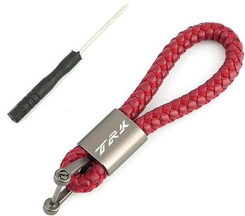 BORATO Key Chain Ring For Benelli TRK 251 502 502X Adventure TRK251 TRK502 TRK502X Motorcycle Braided Rope Keyring Keychain disponible en Yaxa El Salvador