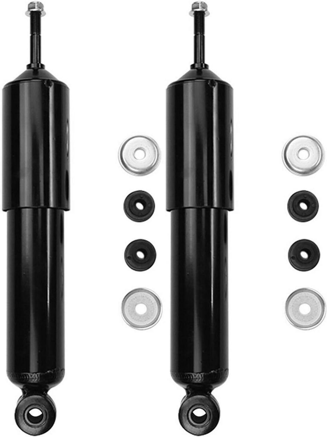 Maxfavor Rear Shock Absorber Struts fit for Nissan RWD 2000-2002 Frontier / 4WD 1998-2003 Frontier 1995-1997 Pickup 1987-1994 D21 1982-1985 720, Full Shocks Amortiguadores Suspensions (37073 37047)