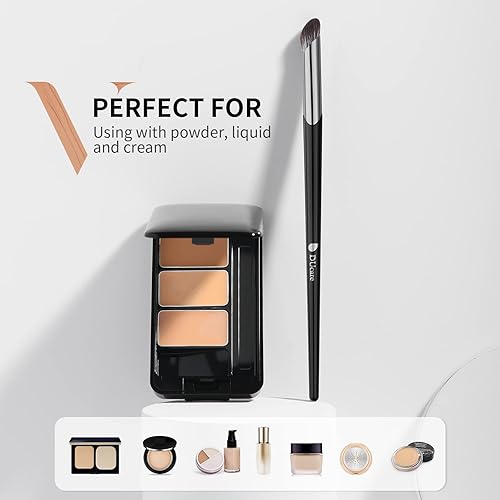 Miniatura 7 de DUcare Brocha de base + pincel corrector debajo de los ojos