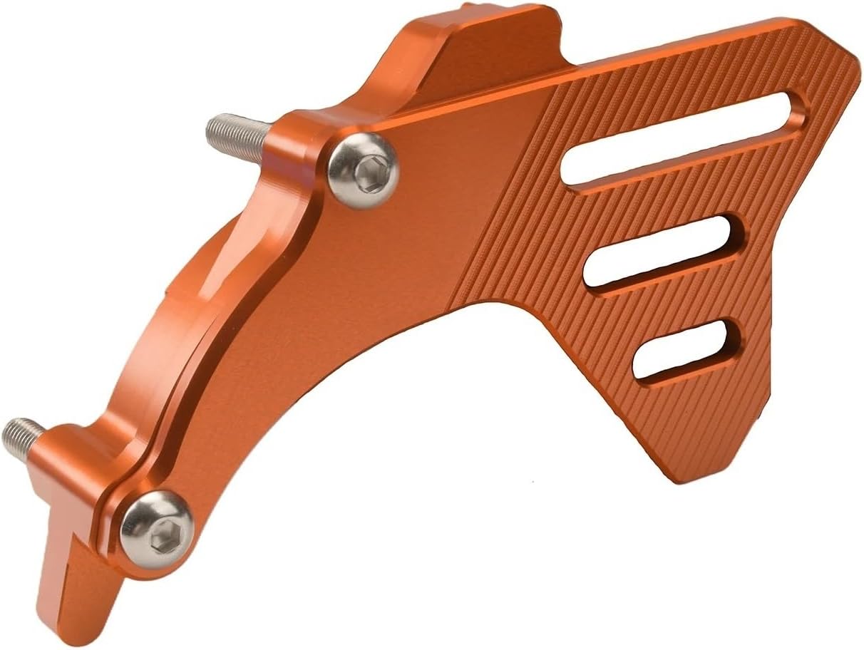 Front Sprocket Cover Case Saver Protector Chain Guard Compatible with EXC EXCF SX XC XCW TPI TC TE TX(Orange)