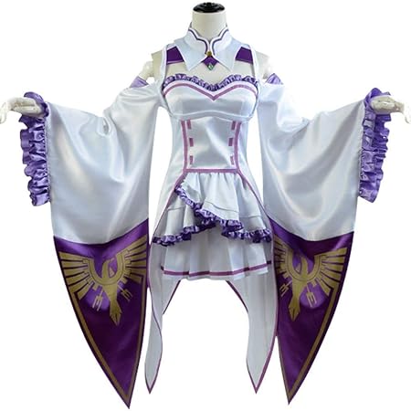 Amazon Reゼロから始める異世界生活 エミリア 日常服 コスプレ衣装 Cosplay コスチューム コス 仮装 変装 男性s コスプレ 仮装 通販