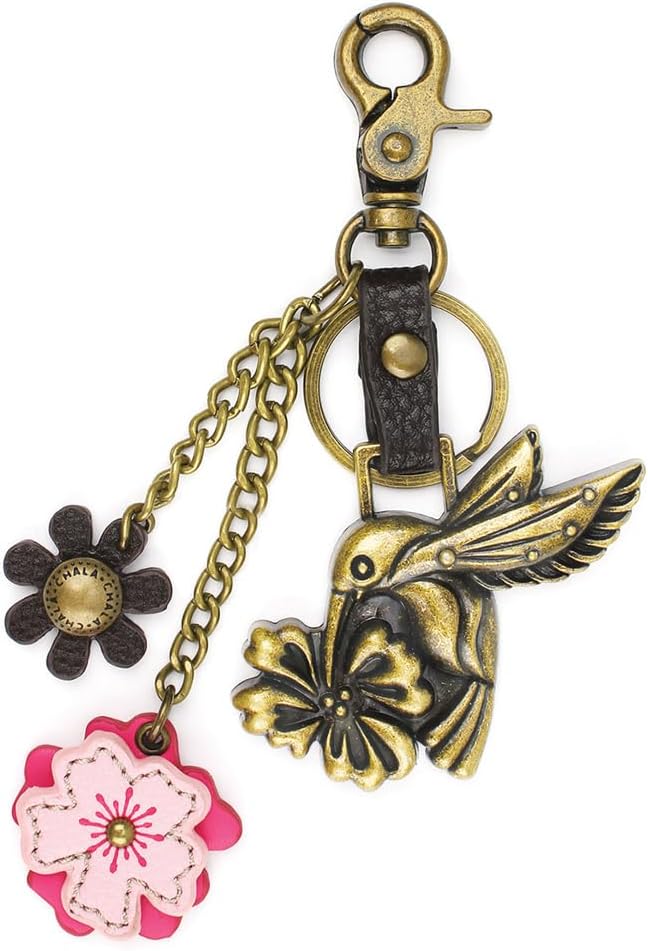 CHALA Purse Charm, Key Fob, keychain Decorative Accessories, Metal Charming Keychain