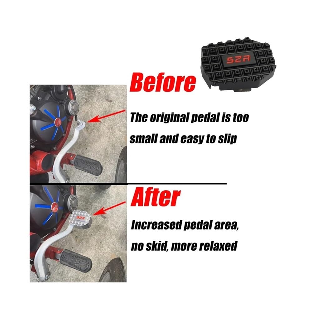 Repose pied passager gauche Derbi Senda, Gilera SMT, RCR et Aprilia