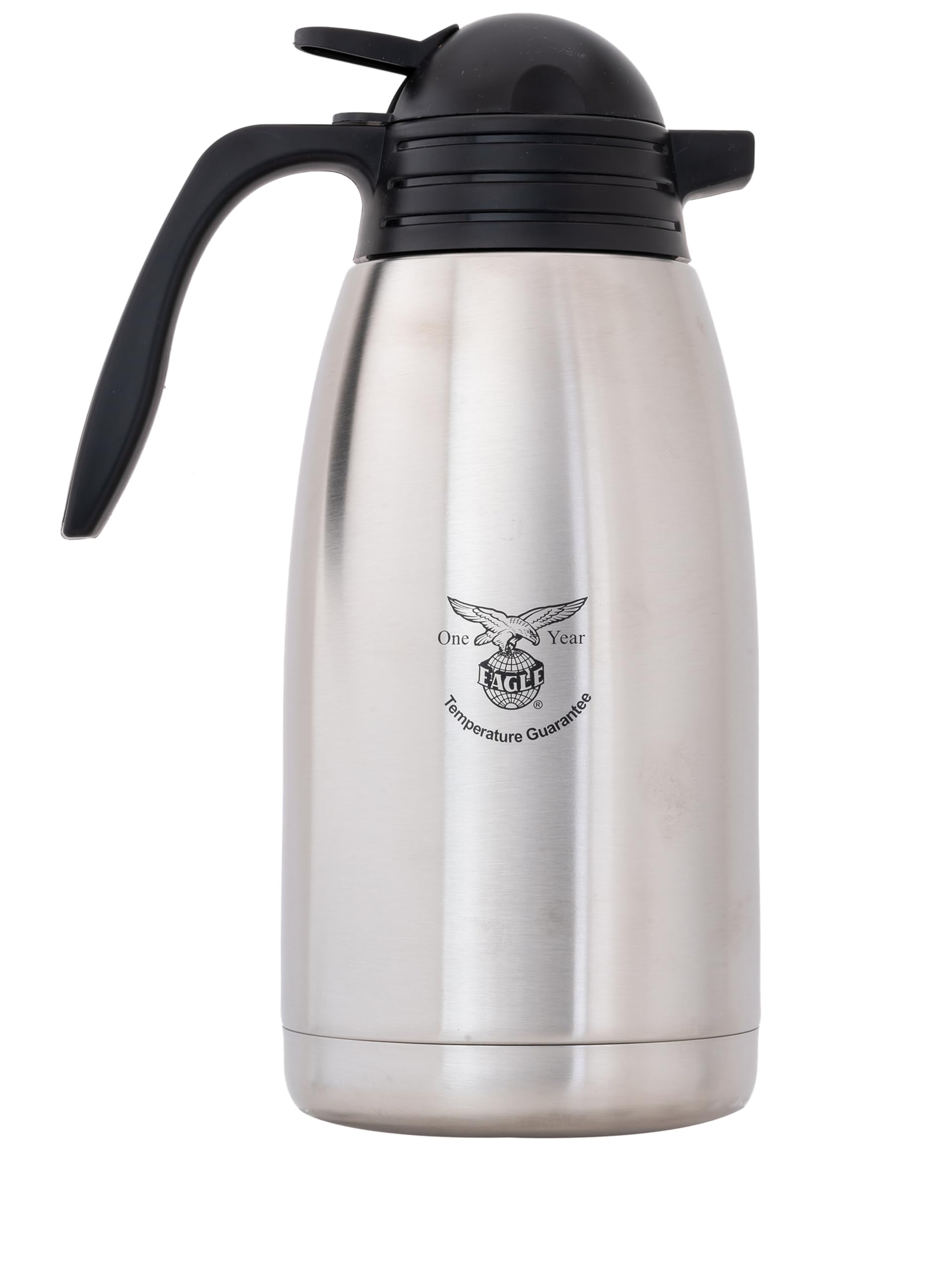 EagleTropical Press and Pour Stopper Stainless Steel Carafee (1500 ml)
