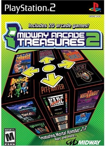 Midway Arcade Treasures 2 - PlayStation 2 (Renewed)