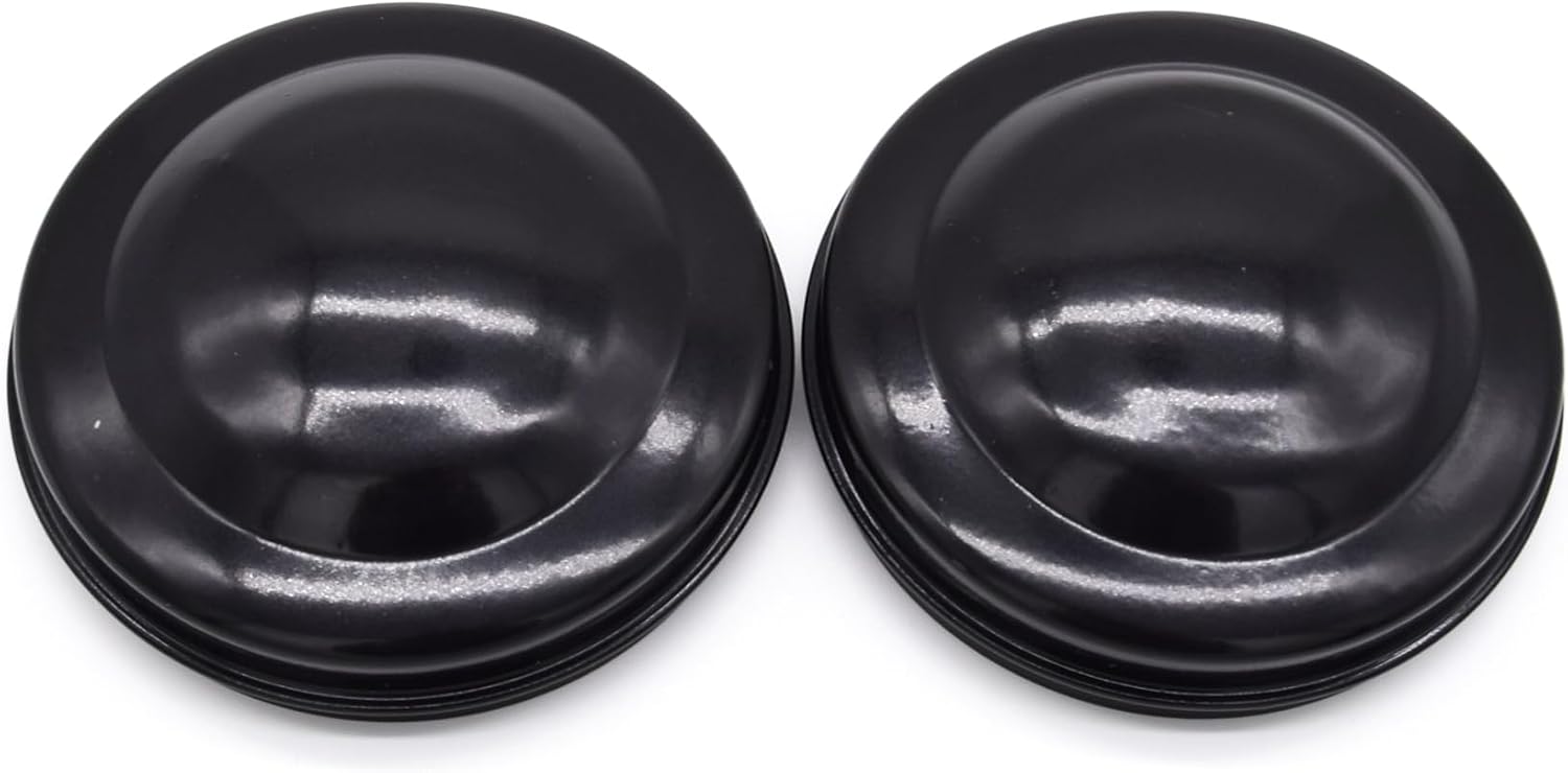 2PCS 43514-34020 Front Wheel Axle Hub Grease Dust Cap Fit for Toyo-ta Land Cruiser 2008-2016 Sequoia 2008-2022 Tundra 2007-2021 LX570 2008-2016