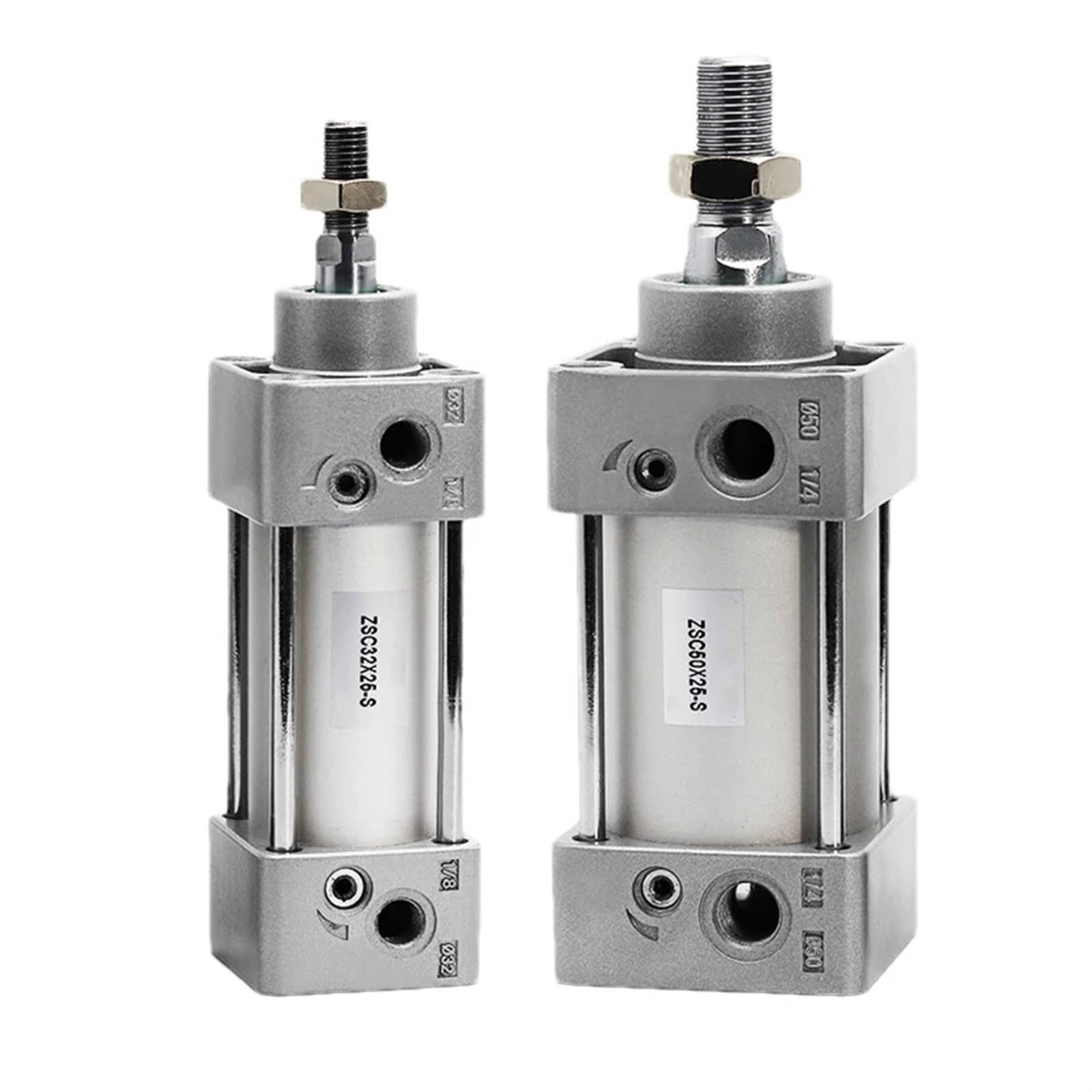 Cylindre pneumatique double effet SC125 pour stopper les fuites d'air