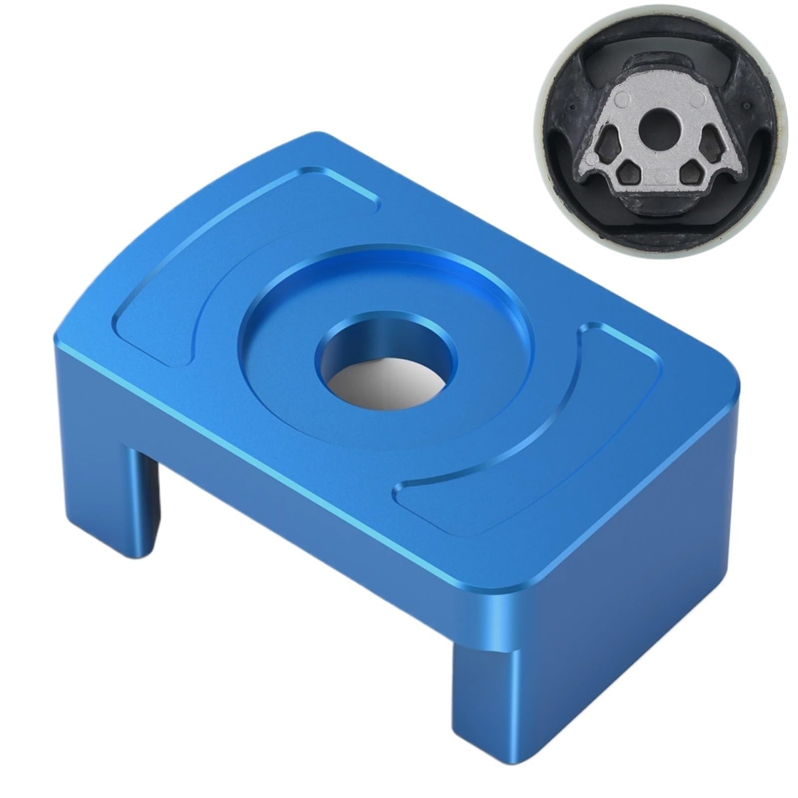 Mocowania silnika samochodowego Wkładka mocująca silnik pasuje do Audi A3 8P pasuje do VW pasuje do Golfa pasuje do Tiguana(Blue)