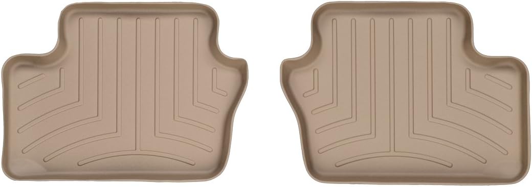 WeatherTech Custom Fit FloorLiners for Dodge Caliber, Compass, Patriot - 2nd Row (440862), Black