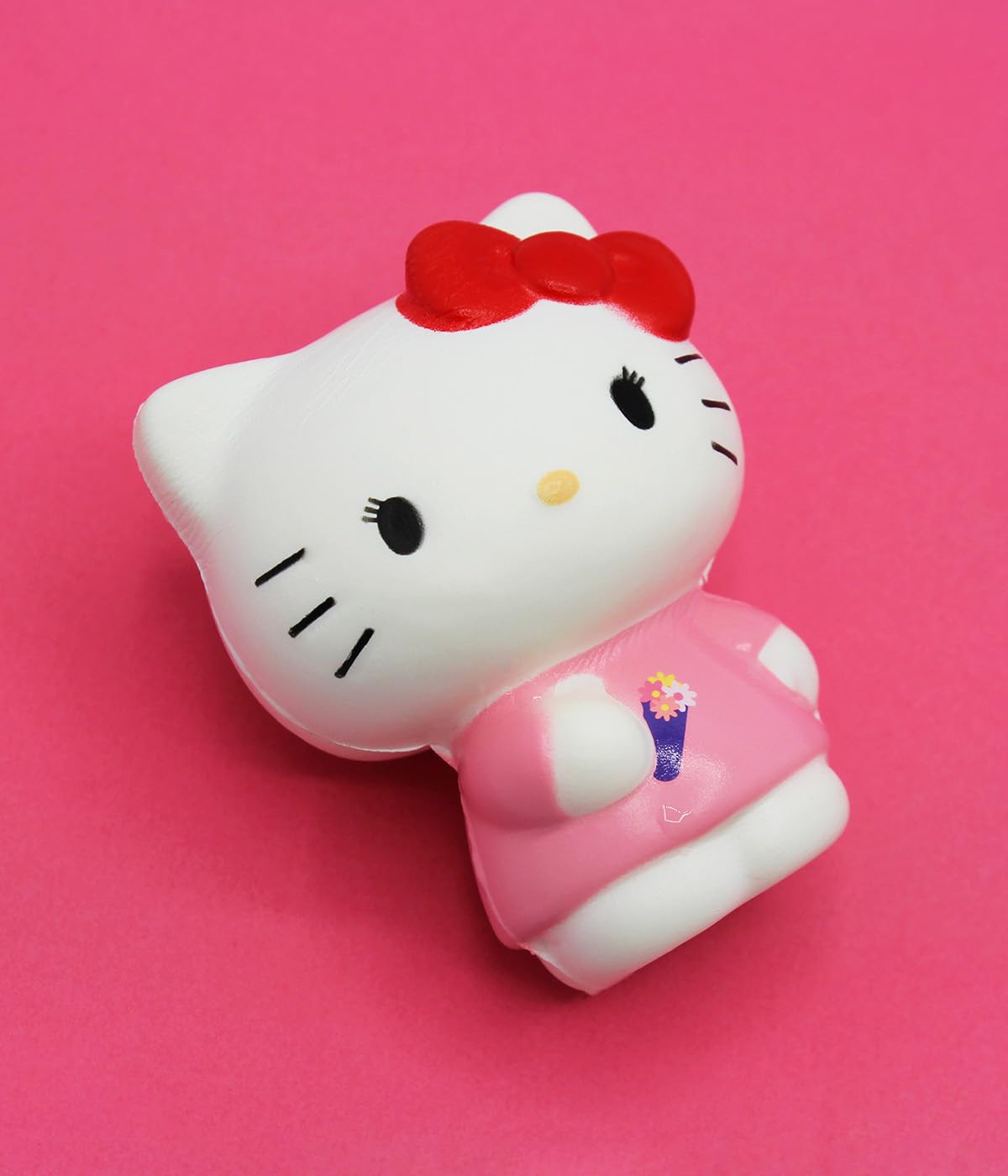 Joy Toy Hello Kitty filiżanka do cappuccino z pachnącą magiczną figurką Squishi ok. 5 cm – w opakowaniu kubka do cappucino 12 x 10 x 7 cm