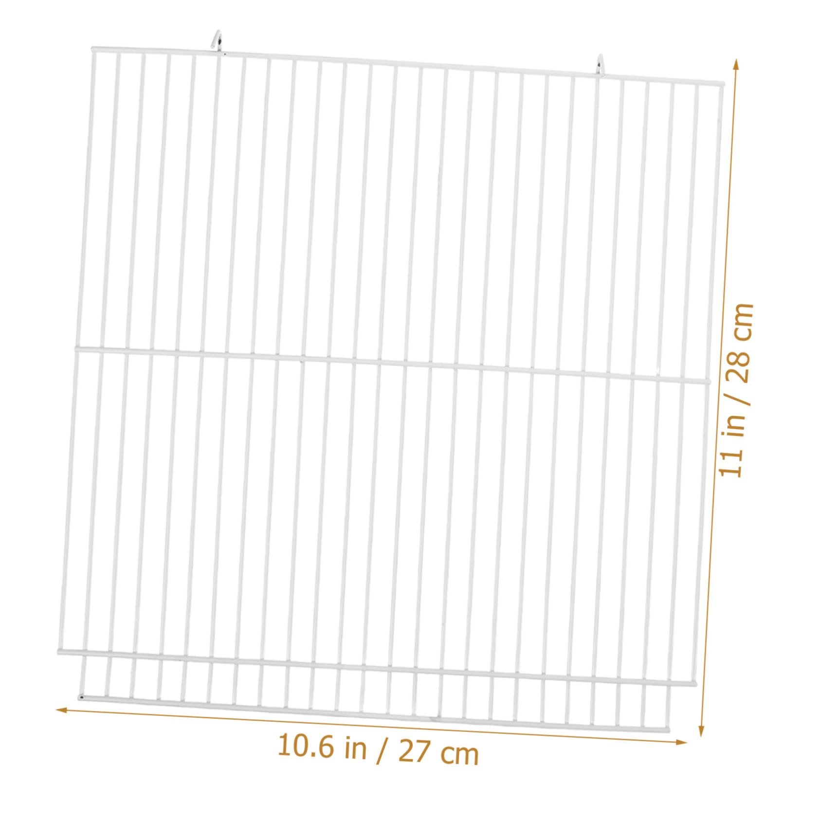 Divisorio Per Gabbia Criceti - 2 Pezzi In Filo Di Ferro, 28x27 Cm, Per Gabbie 47x30x30 Cm - Foto 12