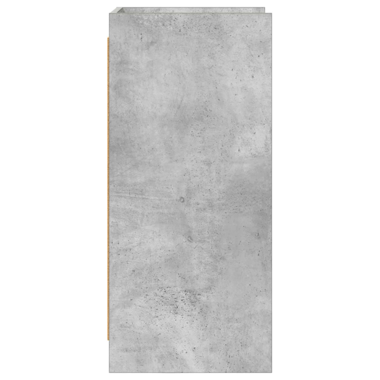 Credenza Grigio Cemento 40 x 36 x 80 cm Legno Ingegnerizzato
